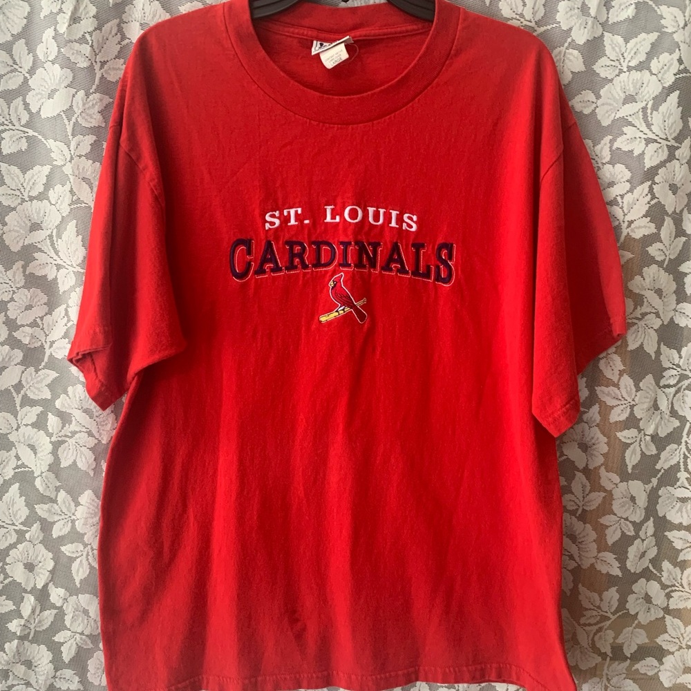 Lee Red St. Louis Cardinals Tee